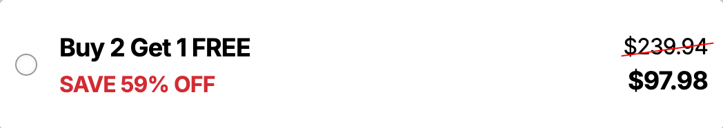 59% Package Discount For Double ODIN SafeWave